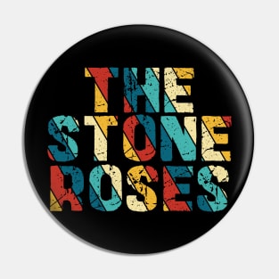 Retro Color - The Stone Roses Pin