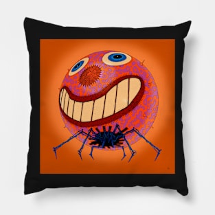 Here Comes the Happy Machine Pillow