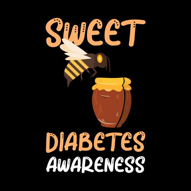 Diabetics Sweet Diabetes Awareness Month Gift Idea by amango