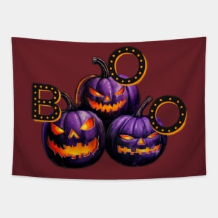 boo halloween Tapestry