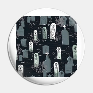 Halloween Decorations 30 - Graveyard/Tombstones Pin