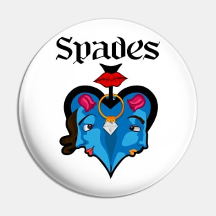 Spades Pin