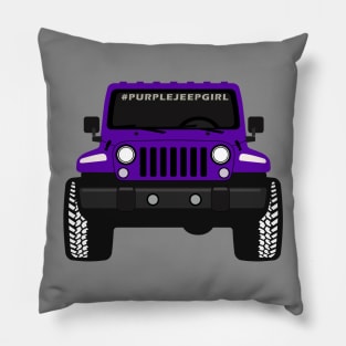 Purple [JEEP] Pillow