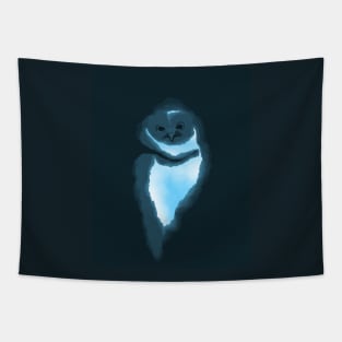 Owl digital art Tapestry