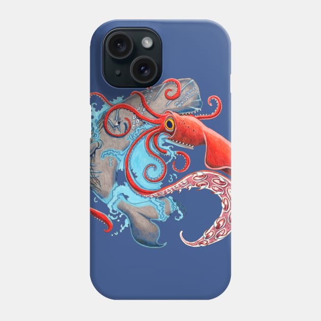Colossal Squid Phone Case by NocturnalSea