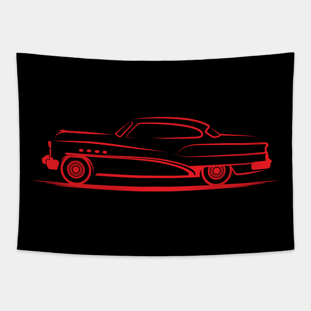 1953 Buick Roadmaster Red Tapestry by PauHanaDesign