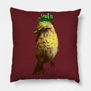 Mushroom Bird Pillow