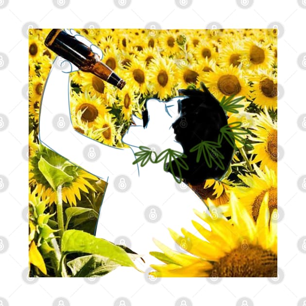 Randy Marsh in the Sunflower Field by iiamti