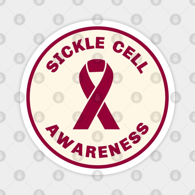 Sickle Cell - Disability Awareness Magnet by Football from the Left