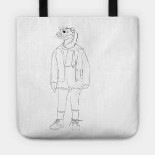 Weasel Head Tote