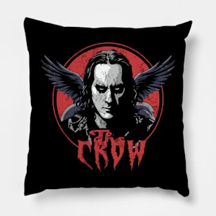 The Crow Vintage Fan Art Pillow