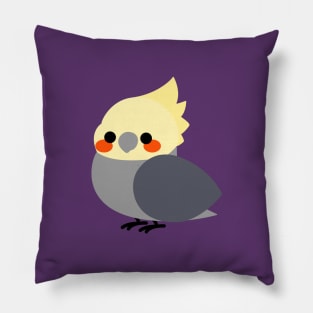Gray Cockatiel Pillow