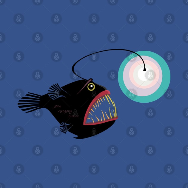 DEEP SEA ANGLERFISH by JeanGregoryEvans1