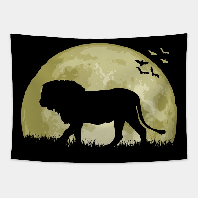 Lion Tapestry by Nerd_art