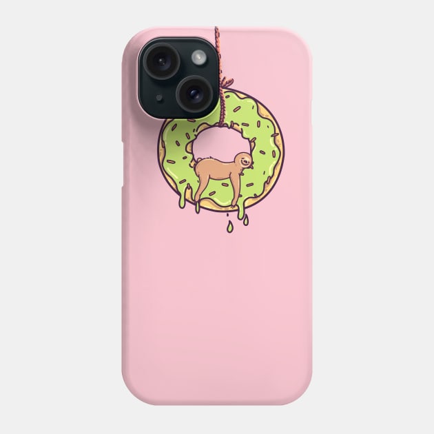 Slothnut Phone Case by kanobekanobe