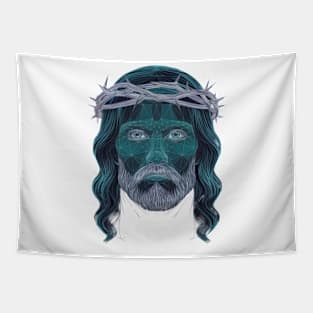 Jesus head Tapestry