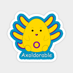 Axolotl Cutie Intersex Magnet