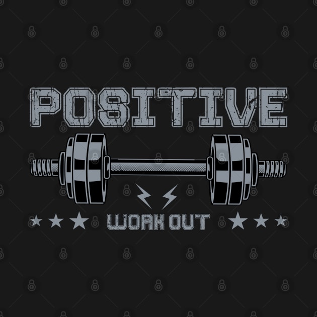 POSITIVE WORK OUT by beanbeardy