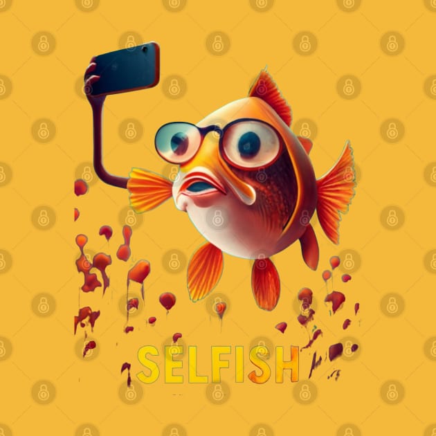 Selfish, I take a selfie by LegnaArt