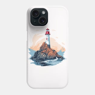 Lighthouse Seacoast Beauty Nature Ocean Discovery Phone Case