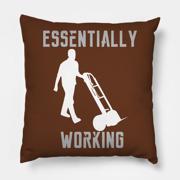 Essentially Working Pillow by UnOfficialThreads