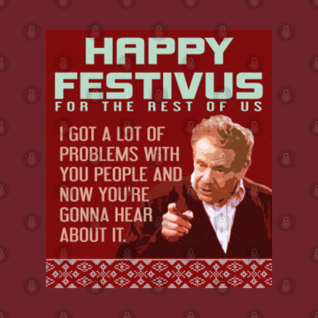 Happy Festivus Seinfeld TShirt TeePublic