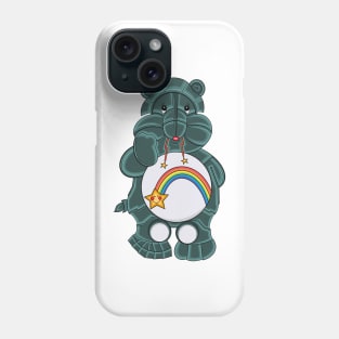 mecha cyborg green care bear Phone Case