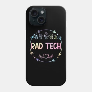 Rad Tech cute floral watercolor Phone Case