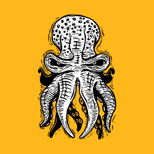 Octopus Linocut T-Shirt