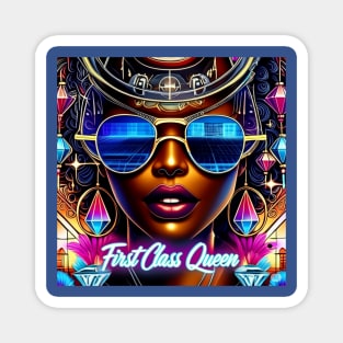 futuristic FirstClassQueen Magnet