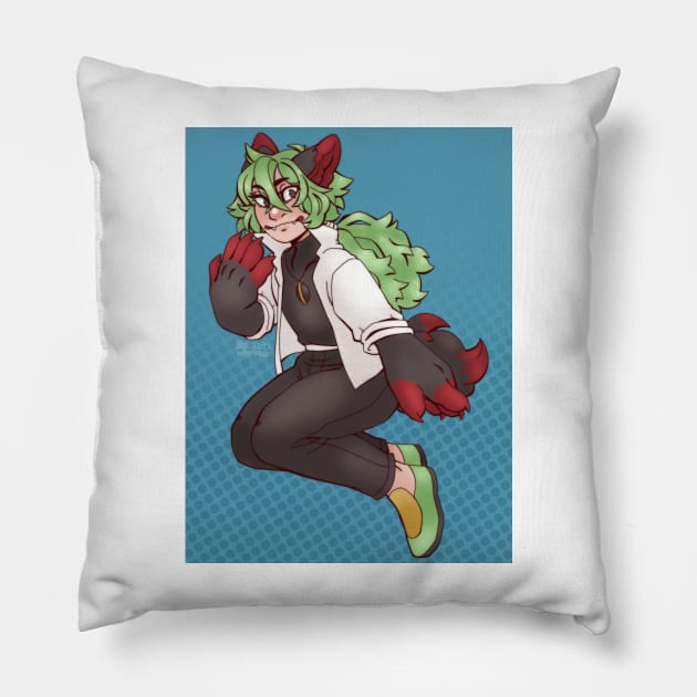 Illusion Pillow by paperstarzz
