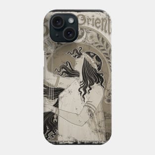 Art Nouveau - Bitter Oriental Alphonse Mucha 3 Vintage Phone Case