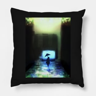 Blue Reflections Pillow