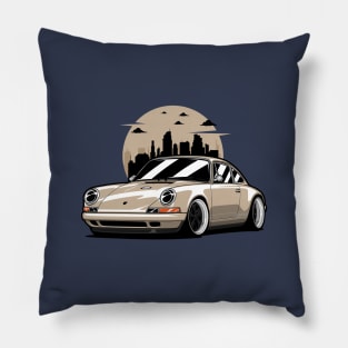 Brown 911 turbo by Singer Pillow