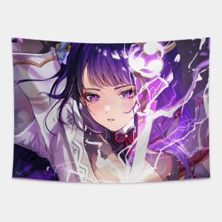 Baal Raiden Shogun Genshin Impact Tapestry