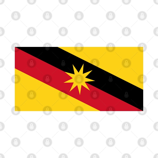 Flag of Sarawak (Malaysia) by Ziggy's