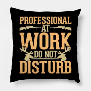 Professional At Work Do Not Disturb T shirt For Women Pillow