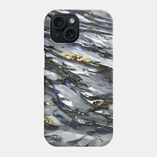 Abstract, Marble, Watercolor, Colorful, Vibrant Colors, Textured Painting, Texture, Gradient, Wave, Fume, Wall Art, Modern Art Phone Case