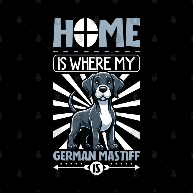Home is with my Great Dane by Modern Medieval Design