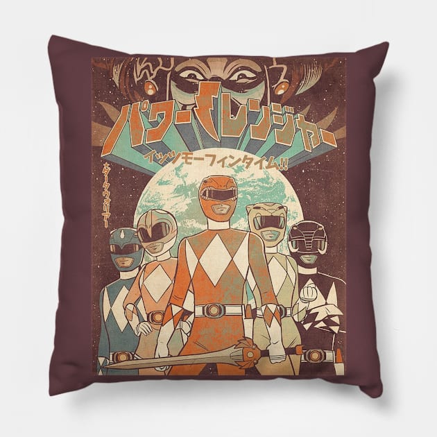 Sentai Power Pillow by creativespero