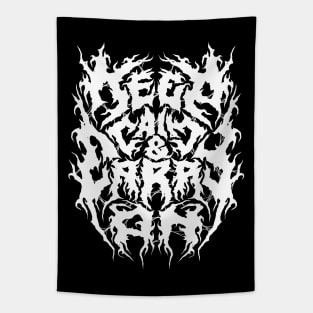 Keep Calm - Grunge Aesthetic - 90s Black Metal Tapestry