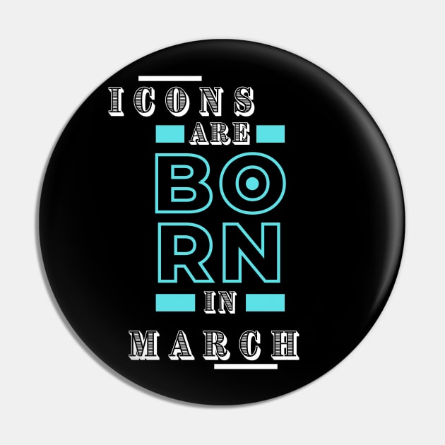 Icons in March Pin by SheKey
