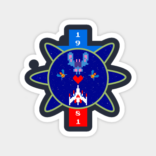 Galaga Love! Magnet