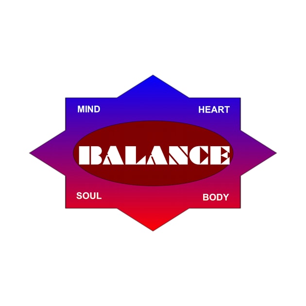 Balance mind heart soul and body by CougarCreations