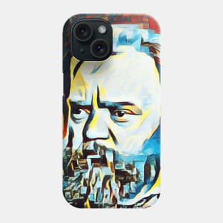 Antonín Dvořák Abstract Portrait | Antonín Dvořák Artwork 2 Phone Case