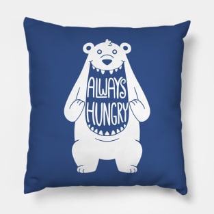 Always hungry bear Pillow