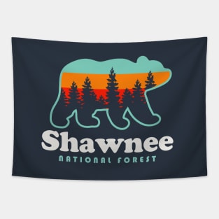 Shawnee National Forest Camping Waterfalls Illinois Bear Tapestry