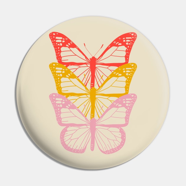 Butterfly Triplets Pin by Oh So Graceful