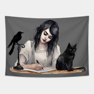 Dark Girl Tapestry