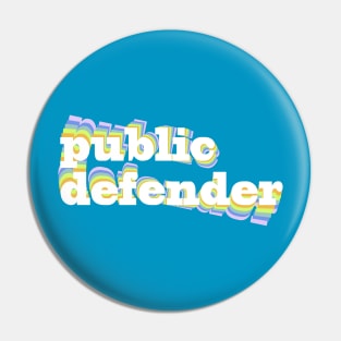 Public Defender Pin
